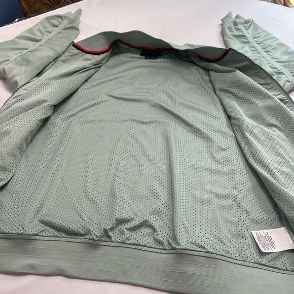 Air Jordan Men's Rare Sample 'Sage Green' Varsity Jacket AV5004-369 size Large - Picture 8 of 10